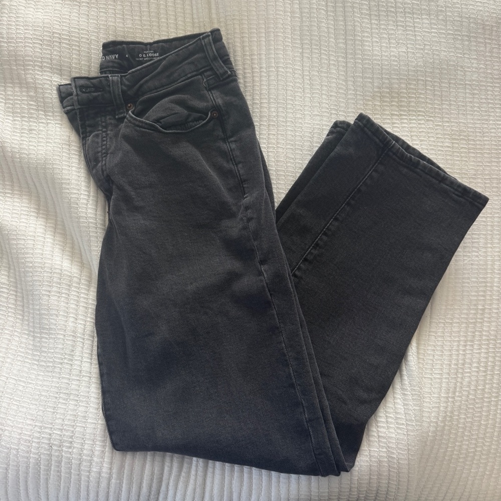 Old Navy Charcoal Loose Fit Jeans